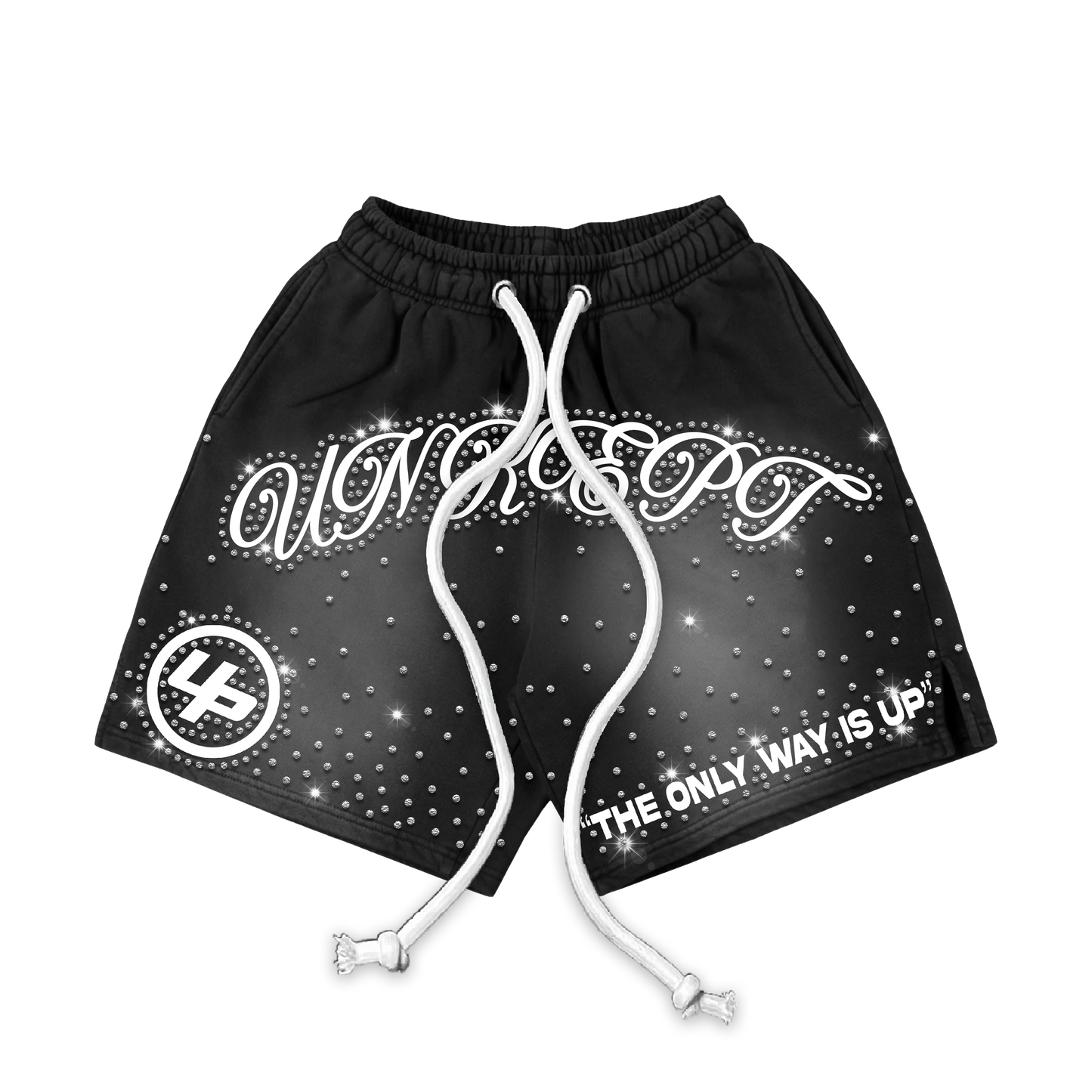 "The Only Way Is Up" Shorts (Black)
