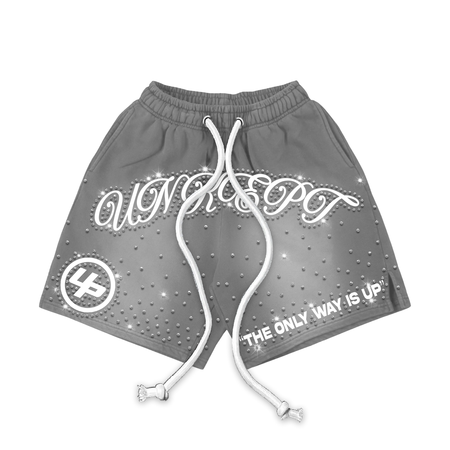 "The Only Way Is Up" Shorts (Grey)