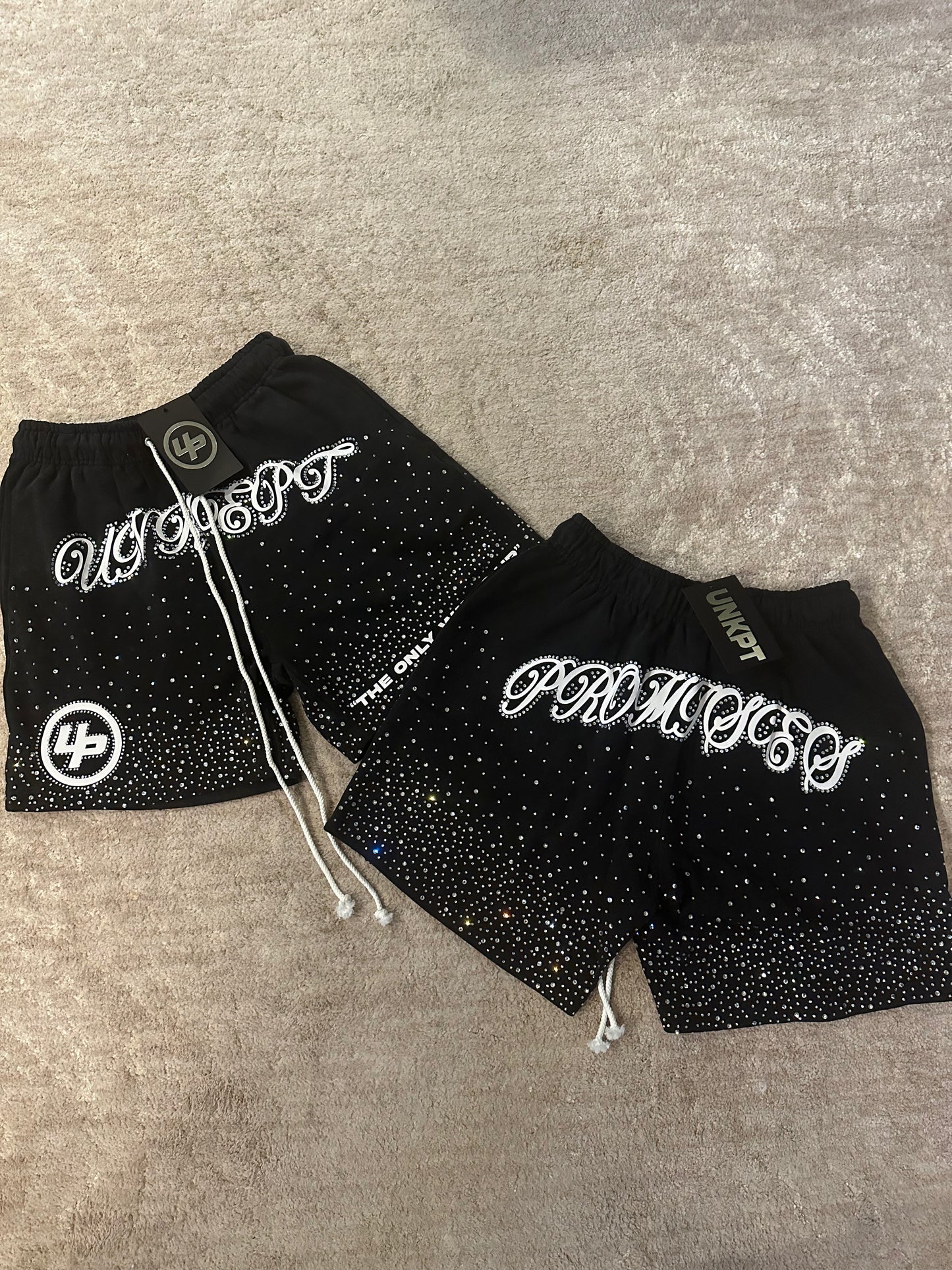 "The Only Way Is Up" Shorts (Black)